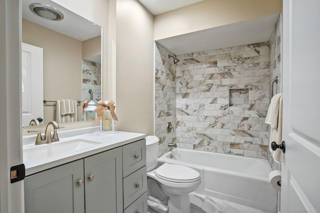 499 Heritage Vlg Unit B, Southbury, CT 06488 - bathroom featuring vanity and  shower combination