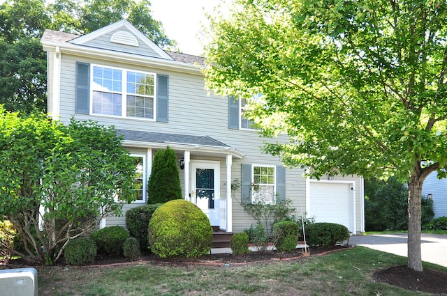 19 Windy Hill Ln Unit 19, Rocky Hill, CT 06067 - view of front of property featuring a garage and driveway