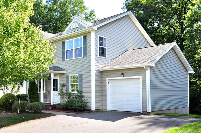 19 Windy Hill Ln Unit 19, Rocky Hill, CT 06067 - view of front of property featuring driveway, a garage, and roof with shingles