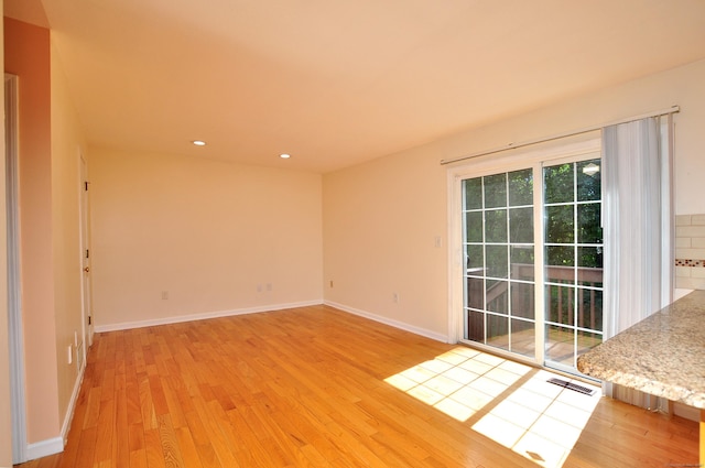 19 Windy Hill Ln Unit 19, Rocky Hill, CT 06067 - empty room featuring light wood-style floors and recessed lighting
