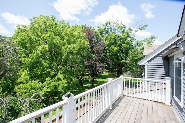 873 N Salem Rd, Ridgefield, CT 06877 - view of wooden terrace