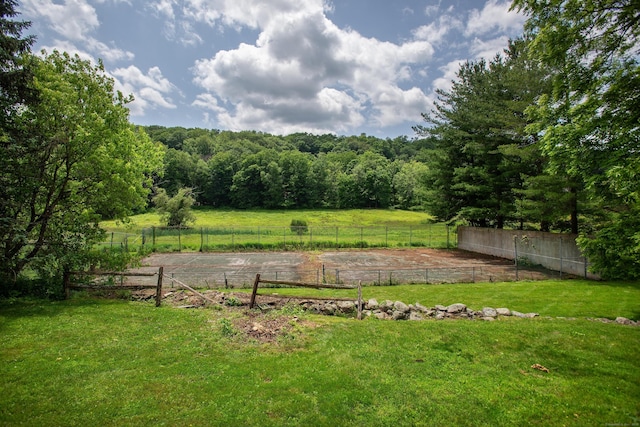 873 N Salem Rd, Ridgefield, CT 06877 - view of yard with a view of countryside