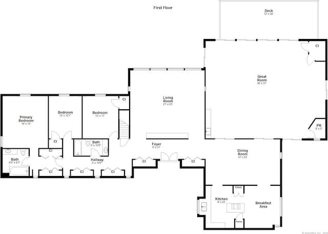 22 Blackberry Dr E, Stamford, CT 06903 - view of property floor plan
