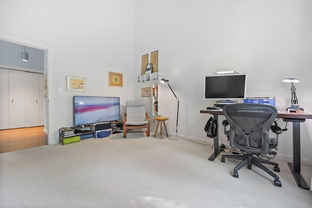 22 Blackberry Dr E, Stamford, CT 06903 - view of carpeted home office