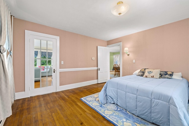 18 Cards Mill Rd, Columbia, CT 06237 - bedroom with hardwood / wood-style flooring and baseboards