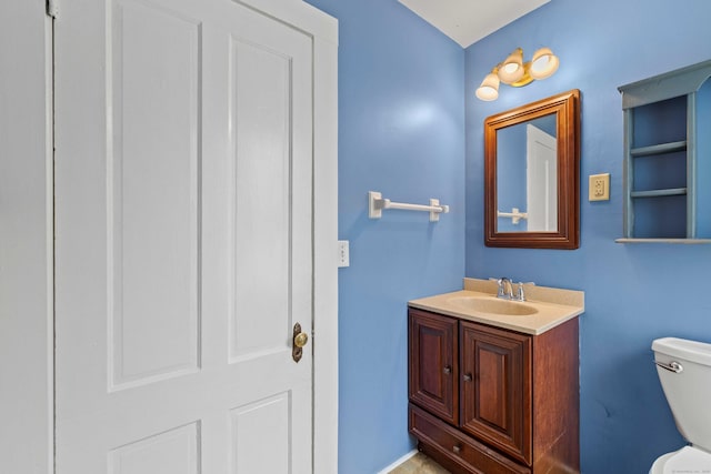 18 Cards Mill Rd, Columbia, CT 06237 - half bath featuring toilet and vanity