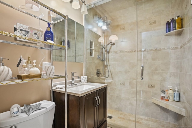 2370 N Ave Unit 5E, Bridgeport, CT 06604 - full bath with a stall shower and vanity