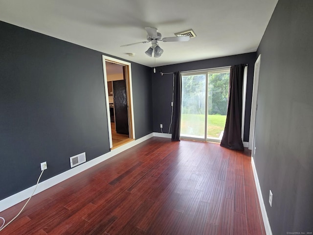 266 Cianci Rd, New Britain, CT 06053 - unfurnished room with wood finished floors and a ceiling fan