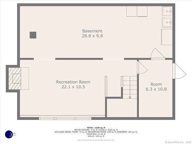 25 Ridgewood Rd, Willington, CT 06279 - view of home floor plan