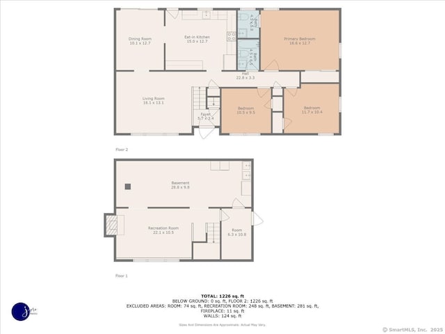 25 Ridgewood Rd, Willington, CT 06279 - view of home floor plan