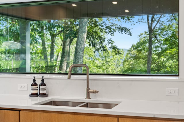 9 Overlook Dr, Salisbury, CT 06039 - kitchen view of light countertops