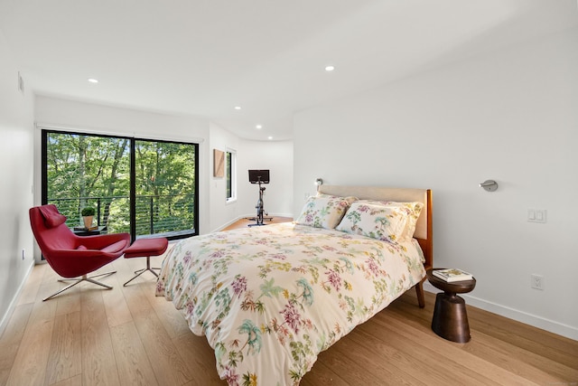 9 Overlook Dr, Salisbury, CT 06039 - bedroom with wood finished floors and recessed lighting