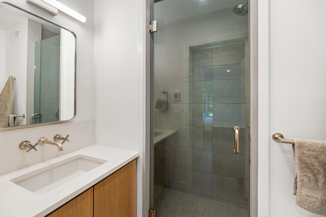 9 Overlook Dr, Salisbury, CT 06039 - bathroom with a shower stall and vanity