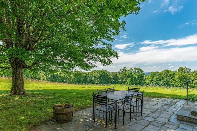 23 Bell Hill Rd, Washington, CT 06793 - view of patio / terrace with outdoor dining area