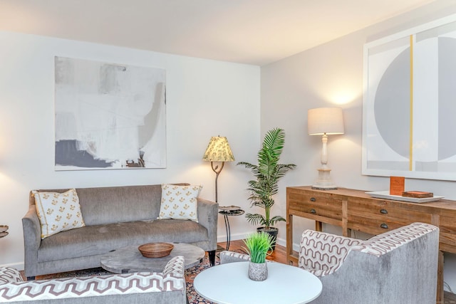 23 Bell Hill Rd, Washington, CT 06793 - living area featuring baseboards and wood finished floors