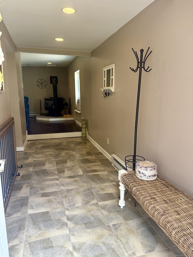 13 Myrna Dr, Marlborough, CT 06447 - hall featuring recessed lighting and baseboards