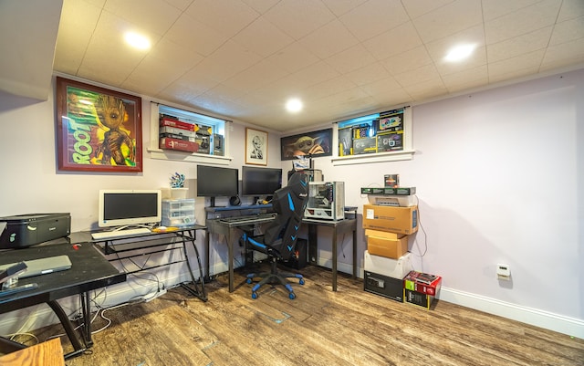 44 Middle Tpke E, Manchester, CT 06040 - office with wood finished floors