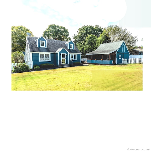 668 Quinebaug Rd, Thompson, CT 06255 - view of front of property with an outbuilding
