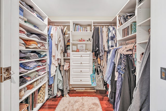 19 Woodlawn Dr, Trumbull, CT 06611 - spacious closet with dark wood-style flooring