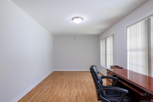 130 Bird Rd, Bristol, CT 06010 - office area with light wood-style floors