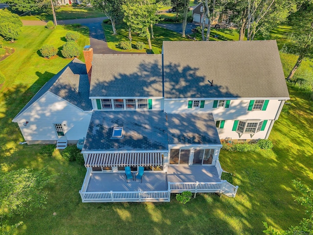 7 Sharon Ln, Old Saybrook, CT 06475 - aerial view of property and surrounding area