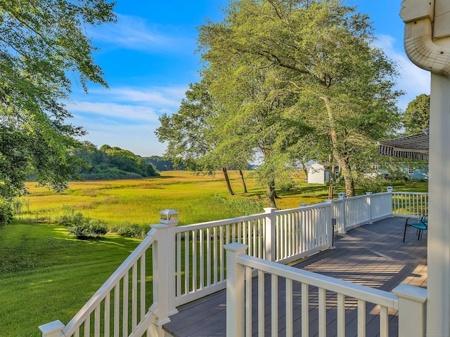7 Sharon Ln, Old Saybrook, CT 06475 - deck with a lawn
