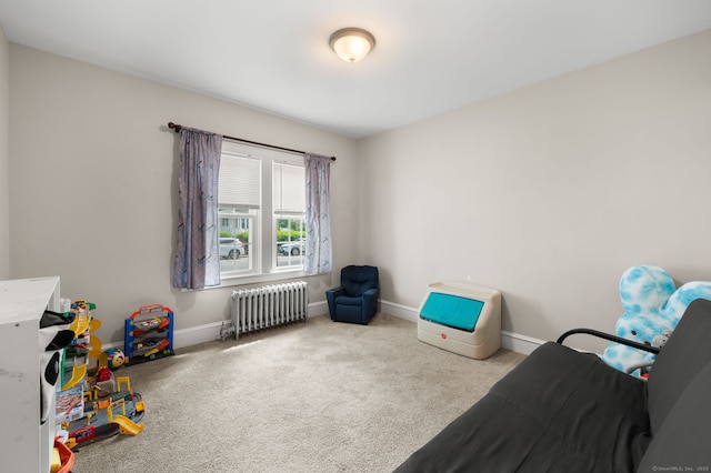 48 Godfrey St, Groton, CT 06340 - sitting room with radiator and carpet floors
