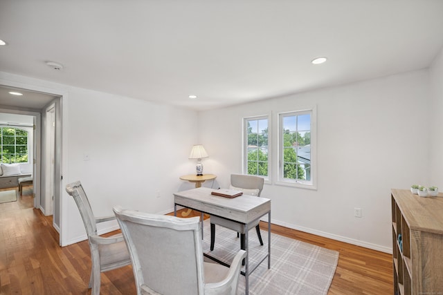 64 Red Top Dr, West Hartford, CT 06110 - office featuring wood finished floors and recessed lighting