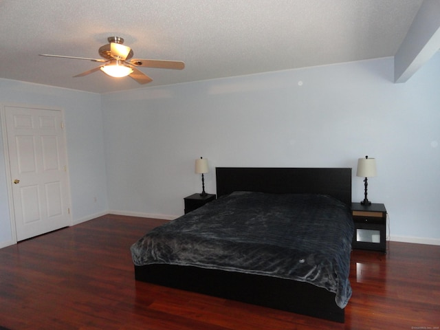 17 Ridge View Ter, New Hartford, CT 06057 - bedroom featuring wood finished floors and a ceiling fan