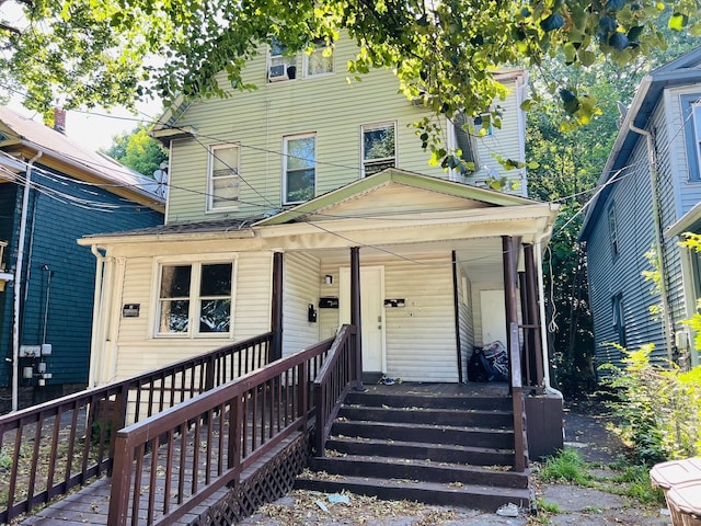 141 County St, New Haven, CT 06511 - view of front of property with a porch