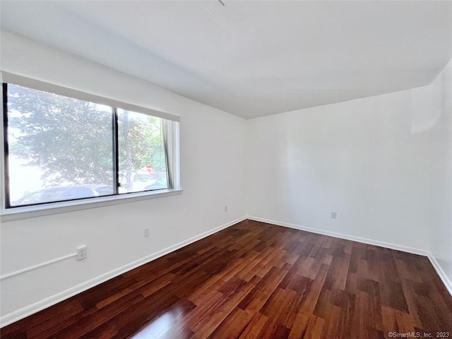 296 Main Ave Unit 1, Norwalk, CT 06851 - empty room with wood finished floors and baseboards