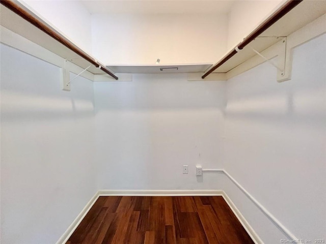 296 Main Ave Unit 1, Norwalk, CT 06851 - spacious closet with dark wood-style floors