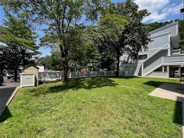 296 Main Ave Unit 1, Norwalk, CT 06851 - view of yard with stairs