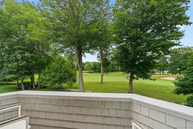 206 Fox Hopyard Rd, East Haddam, CT 06423 - balcony with view of golf course