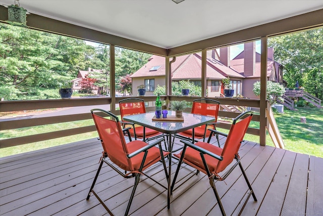 16 Juniper Cir Unit 16, Monroe, CT 06468 - deck featuring outdoor dining area