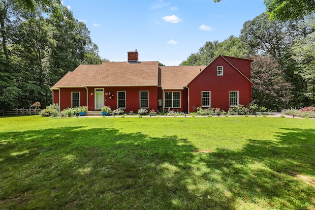 39 Beebe Rd, East Haddam, CT 06423 - view of front of house with a chimney