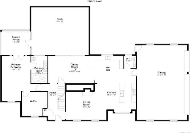39 Beebe Rd, East Haddam, CT 06423 - view of property floor plan