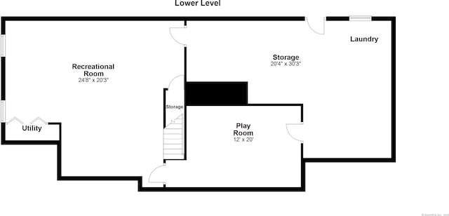 39 Beebe Rd, East Haddam, CT 06423 - view of floor plan / room layout