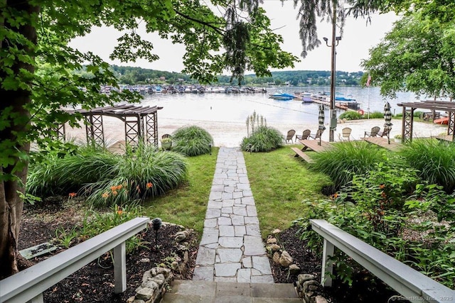 12 Deer Run Rd, Brookfield, CT 06804 - view of yard featuring a water view