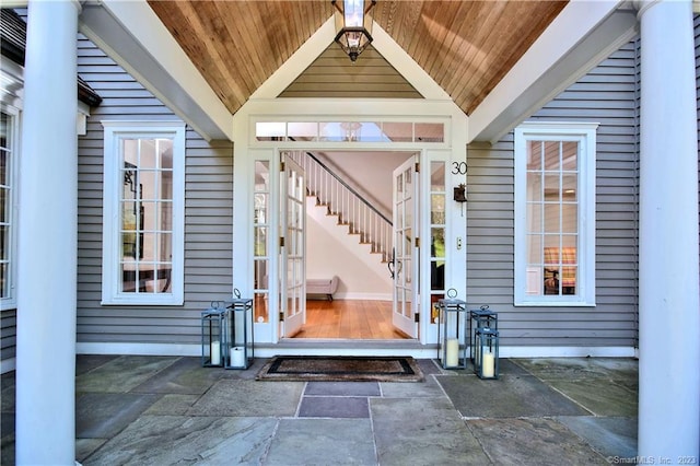 30 Soundview Farm Rd, Weston, CT 06883 - property entrance