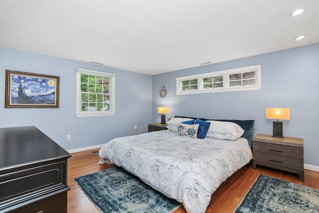 101 Golden Hill St, Trumbull, CT 06611 - bedroom with wood finished floors and recessed lighting