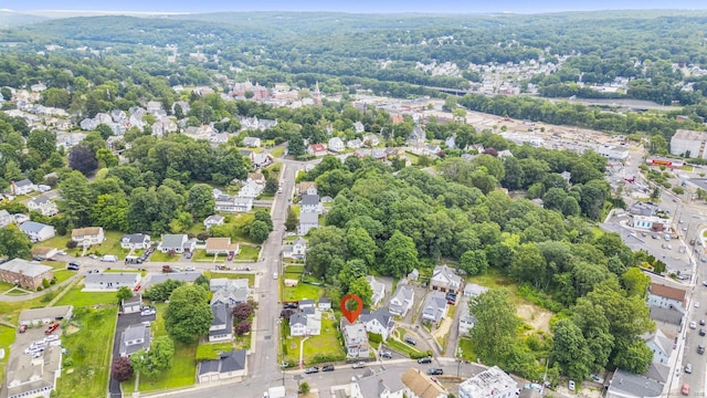 33 Aetna St, Naugatuck, CT 06770 - aerial view of property and surrounding area
