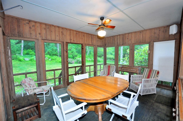 172 Bentley Cir, Goshen, CT 06756 - sunroom / solarium with ceiling fan