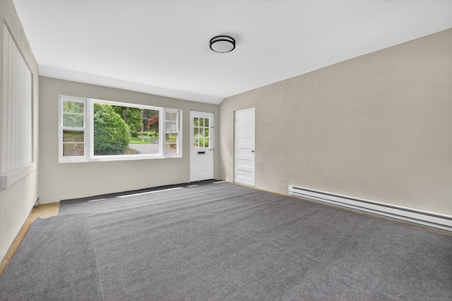 3 Moody Ln, Danbury, CT 06811 - empty room featuring carpet flooring, baseboard heating, and healthy amount of natural light
