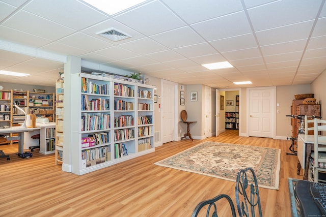 802 Dzen Way Unit 802, South Windsor, CT 06074 - living area with wood finished floors and a paneled ceiling