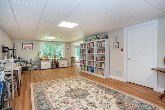 802 Dzen Way Unit 802, South Windsor, CT 06074 - office featuring wood finished floors and a paneled ceiling