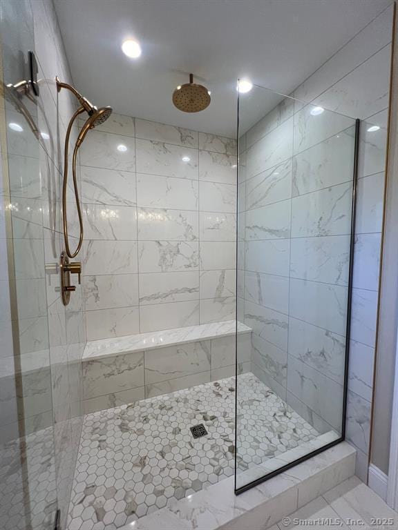 44 Primrose Ln, Cromwell, CT 06416 - bathroom with tiled shower