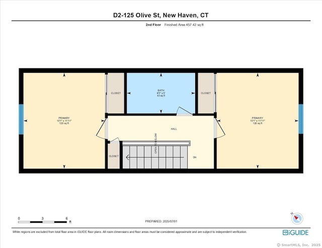 125 Olive St Apt D2, New Haven, CT 06511 - view of home floor plan