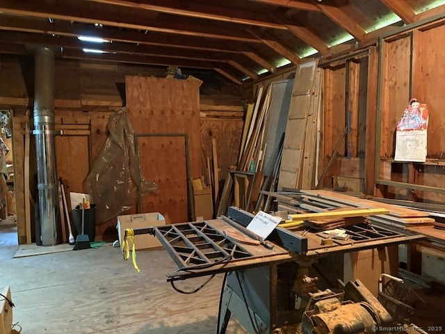 109 Clay St, Thomaston, CT 06787 - misc room featuring lofted ceiling