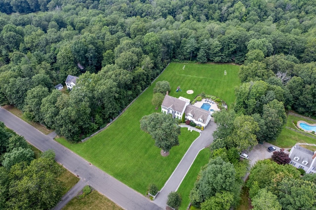 8 Jacob Ln, Killingworth, CT 06419 - aerial view of property's location featuring a heavily wooded area